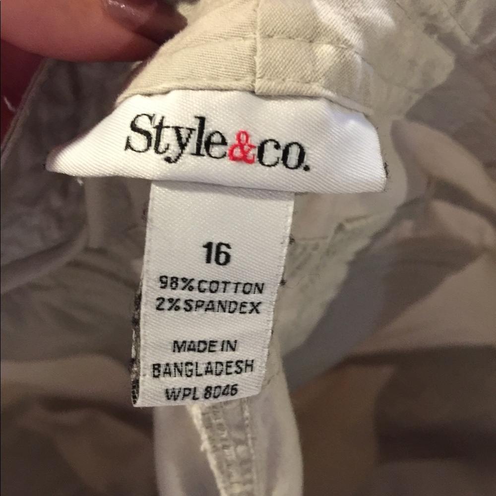 Style & Co crop pants - Picture 2 of 4